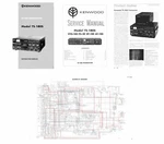 Kenwood TS-180S Instruction + Service Manual 11X17 Schematic Review. Fixed Price $29.95.