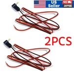 2PCS Power Cable Right Angle Plug For Yaesu FT-50R FT-60R FT-817 FT-818 Radio Us. Fixed Price $13.71.