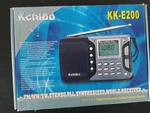 Kchibo KK-E200 Fm/mw/sw Synthesized World Receiver Brand New Old Stock Open Box.. Fixed Price $80.00.