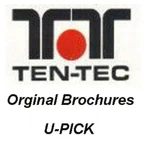 Original Ten-tec Amateur Radio Dealer Brochures U-pick. Fixed Price $11.99.