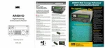 Aor AR5001D Receiver Operating Manual + Brochure Magazine Ad. Fixed Price $22.95.