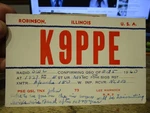 G25 Old Qsl Amateur Ham Radio Operator Card Robinson Illinois Lee Warnock Rr. Fixed Price $19.99.