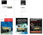 Icom R-8500 Instruction Manual + Service Color Brochure. Fixed Price $32.95.