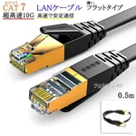 Compatible Panasonic CAT7 Stp Flat Lan Cable 0.5M RJ45. Fixed Price $12.00.