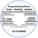 Icom CS-F3400D V. 1.02 Programming Software, F3400D/F5400D/F4400D/F6400D Series'. Fixed Price $25.99.