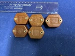 Sangamo Mica Capacitor (4)TYPE9 .004 .005 .002MFD 5000V & Ab .01MFD 2500V. Fixed Price $23.28.