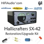 Hallicrafters SX-42 Restoration Kit Repair Upgrade Radio Recap Capacitor Rebuild. Fixed Price $145.00.