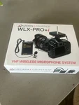 Azden Wlx-pro+i Vhf Wireless Lavalier Mic System For Cameras And Mobile Devices. Fixed Price $129.00.