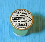 Bird Element, Kw, 50-125MHZ, Model 10,000B Used. Fixed Price $160.00.