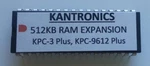 Kantronics KPC-9612 Plus 512KB Memory Upgrade. Fixed Price $45.95.