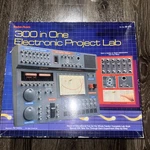 Radio Shack Science Fair Electronic Project Lab 300 In One Kit 28-270. Fixed Price $75.00.