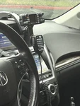 Yaesu FTM-200 FTM-300 FTM-400 FTM-6000 Center Console Mount. Fixed Price $24.95.