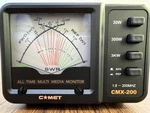 Comet CMX-200 Swr Power Meter Band 1.8 Mhz Max 3KW Hf 50 Ohm Black. Fixed Price $169.00.