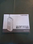 Yupiteru MVT-7100 Owners Manual. Fixed Price $15.00.