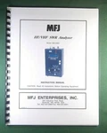 Mfj 249C Swr Analyzer Instruction Manual: W/clear Protective Covers!. Fixed Price $23.00.