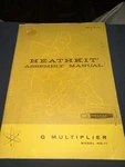 Original Heathkit Hd 11 Q Multiplier Assembly Manual Good Condition. Fixed Price $24.00.