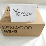Kenwood HS-5 Open Air Headphones Black Japan New. Fixed Price $149.90.