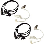 2-PACK Hands Free Headset With Acoustic Tube Earpiece Mic For Yaesu Series Radio. Fixed Price $20.95.