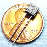 (2) MVAM109 30-460 Pf ** Genuine Motorola Vari-cap / Varactor Tuning Diodes. Fixed Price $21.95.