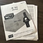 Cde CD-44 Rotor System Manual Copy Cornell Dubilier. Fixed Price $11.99.