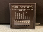 Sine Systems CTI-1 Computer Temperature Interface For Remote Control. Fixed Price $34.00.