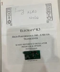 Elecraft And K3S - K144XV 2 Meter Reference Oscillator Phase Lock Option. Fixed Price $144.95.