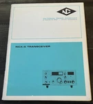 Vintage Original National NCX-5 Transceiver Manual. Fixed Price $29.99.