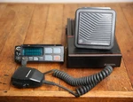 Ericsson Ge Mobile Communications Vhf Ham Radio Transceiver Mic Untested Parts. Fixed Price $250.00.