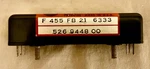 Collins 2.1 Ssb Mechanical Filter 455KHZ If Fo S-line Amd KWM-2/2A. Fixed Price $115.00.
