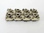 8X James Millen 39006 Coupling Slide Action Steatite For 1/4" Shafts Ceramic. Fixed Price $69.95.