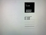 Icom IC-2IA Service Manual Digital. Fixed Price $6.00.