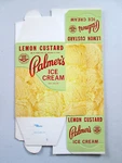 Vtg Nos Palmer's Dairy Middlebury Vermont Lemon Custard Ice Cream Box Carton. Fixed Price $149.99.