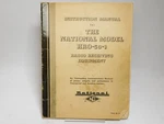National HRO-50-1 Radio Receiver Equipment Manual With Schematics (original). Fixed Price $30.00.