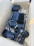 Set Harris M/a-com M7100 Mobile Radio MAHG-N8MXX With Microphones & Antenna. Fixed Price $165.00.