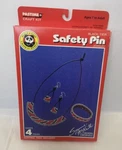 Nos Vtg Pastime Crafts Kit Suzanne Mcneill Design Black Tier Safety Pin Jewelry. Fixed Price $25.40.