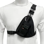 Chest Harness Shoulder Holster - Adjustable Single Radio Pouch For Motorola. Fixed Price $22.99.