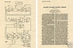Armstrong Fm Radio Patent Art Print Ready To Frame 1933 Circuit Tube. Fixed Price $9.95.