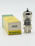 New Vintage Nos Amperex Pq 6922 E88CC Dual Post Gold Pin Vacuum Electron Tube J6. Fixed Price $132.99.