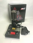 8 Pin For Icom Black Chrome Delta M2 Amplified Power Base Microphone Ham. Fixed Price $184.95.