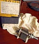 Hammarlund Shortwave Midget Condenser Code MC-100-S Air Tuner Nos In Box. Fixed Price $24.98.