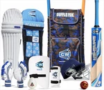 Cw Tournament Cricket Kit With Kashmir Willow Bat Right & Left Handed Sports Set. Fixed Price $353.49.