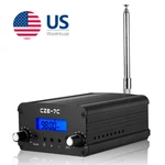 7W Wireless Fm Transmitter For Church Long Range Stereo Broadcast Station Radio. Fixed Price $89.99.