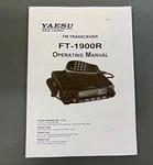 Yaesu FT-1900R Ham Transceiver Original Printed Manual Not Copy. Fixed Price $8.50.