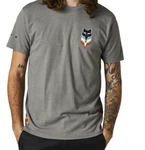Fox Racing Relm Premium Ss T-shirt Gray Size 28558-185-S. Fixed Price $24.99.
