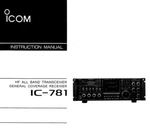 Icom IC-781 User & Service Manual On Cd-rom (parts, Diagrams, Schematics). Fixed Price $20.00.
