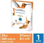 Hammermill Premium Multi-purpose Copy Paper, 8.5" X 11", 97 Bright. Fixed Price $40.08.