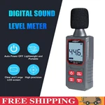 Decibel Meter, Portable Digital Noise 30-130DB Sound Monitoring Tester. Fixed Price $18.47.