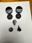 Henry Amplifier Knob Set 2K-2 And 2K-3. Fixed Price $25.00.