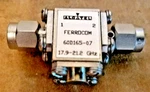 Alcatel Ferrocom 60D165-07 17.9-21.2GHZ Rf Microwave Isolator / Circulator 23DB. Fixed Price $49.95.