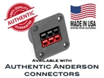 Panel Mount Adapter For Anderson Powerpole PP15/30/45 2X3 Carbon Composite. Fixed Price $20.00.